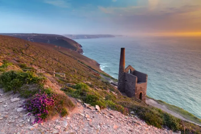 Framed Print : Wheal Coates - at sunset - St Agnes, Cornwall, UK Framed Print : Wheal Coates - at sunset - St Agnes, Cornwall, UK