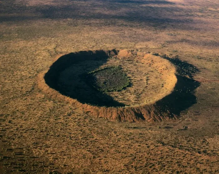 Framed Print : Wolfe Creek meteor crater, aerial second largest meteorite crater in Australia and about 25 million years old, Wolfe Creek Crater National Park, Kimberley region, Western Australia JPF43546 Framed Print : Wolfe Creek meteor crater, aerial second largest meteorite crater in Australia and about 25 million years old, Wolfe Creek Crater National Park, Kimberley region, Western Australia JPF43546
