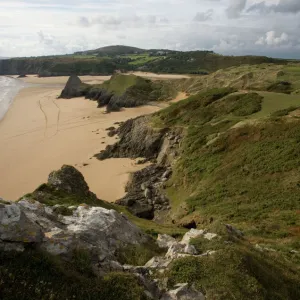 Three Crowns Bay, Gower peninsula