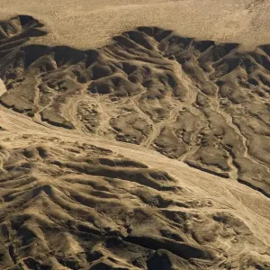Drainage Patterns on the ancient Namib Plains - aerial view of the desert near Swakopmund - Namib Desert - Namibia - Africa