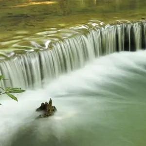 Huay Mae Kamin waterfall Kheaun Sri Nakarin N. P. Kanchanaburi province, Thailand
