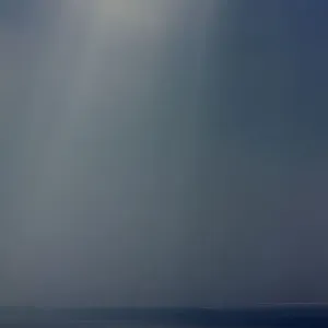 Light and shade on the Atlantic Ocean in winter - off Land's End - Cornwall - UK
