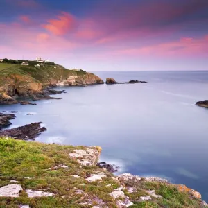 Lizard Point - at sunset - Cornwall - UK Lizard Point - at sunset - Cornwall - UK