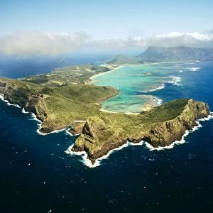 Lord Howe Island from the air, New South Wales, Australia JPF32737
