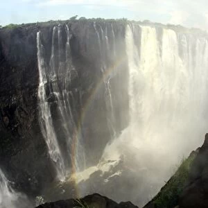 Rainbow at Victoria Falls - Zambia / Zimbabwe, Africa