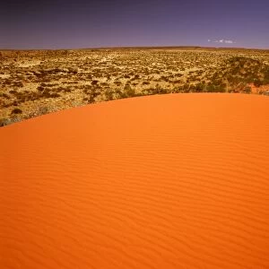 Red sand dunes near Lake Disappointment Little Sandy Desert, Western Australia JPF28049