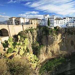 Ronda - arabic built bridge over ravine, Andalucia, Spain