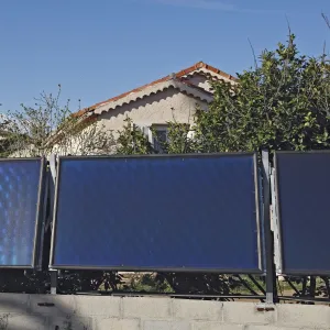 Solar panels - Mandelieu La Napoule - France