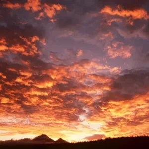 Sunset - Ecuador - South of Quito, Cotapaxi AU-1079 Sunset - Ecuador - South of Quito, Cotapaxi AU-1079