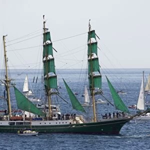 Tall Ships Regatta - Alexander von Humboldt Funchal 500 - Pendennis Point Falmouth Cornwall UK