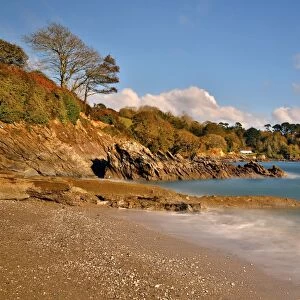 Trebah Garden - beach - Cornwall, UK