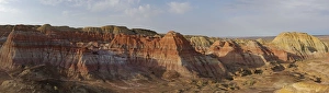Images Dated 1st October 2006: 5 Coloured Mountains - Xinjiang China