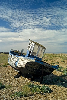 Abandoned Boat on shore - Dungeness, Kent Abandoned Boat on shore - Dungeness, Kent