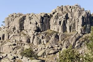 Abantos Gallery: Abantos Mountain view of rocks on top of mountain