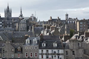 Economy Gallery: Aberdeen town center and waterfront, Scotland