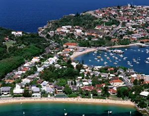 Boat Collection: Aerial - Camp Cove and Watsons Bay - Sydney, New South Wales, Australia JPF47022
