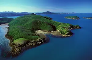 Aerials Prints: Aerial - Hamilton Island, Whitsunday Group Whitsunday Group