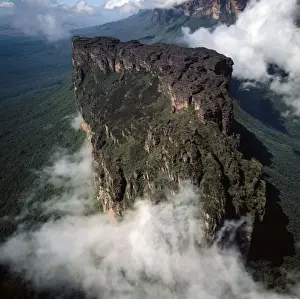 Aerial image of Tepuis, Venezuela, South America: Weiassipu, Eastern chain of tepuis, Estado Bolivar