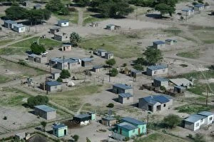 Images Dated 16th December 2004: Aerial of Maun, Botswana, Africa