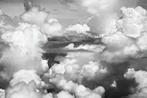 Keren Prints: Aerial view of clouds, China Date: 31-08-2018