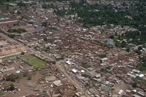 Aerial view - Ndutu to Arusha