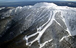 Images Dated 1st August 2003: Aerial view of southern slopes of Mount Buller