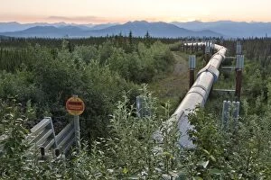Images Dated 6th July 2011: Alyeska Oil Pipeline from Prudhoe Bay to Valdez