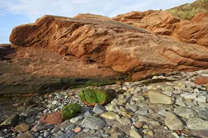 Ancient Rocks - at the shore of Gros Morne National Park - Newfoundland - Canada
