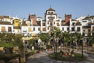 Andalusian architecture prevails in many contemporary ur