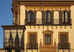 Andalusian style residence - in the evening light