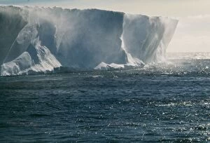 Images Dated 13th July 2004: Antarctic Ice shelf, with drift snow, Hayley Bay