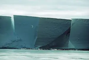 Ice Shelf Prints: Antarctica Iceshelf, approx 140 high