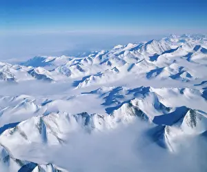 Aerials Prints: Antarctica JPF 12193 Oates Land