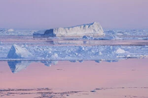 Antarctica, Snow Hill Island. Iceberg at