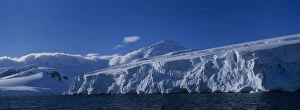 Austral Gallery: Antarctica, Summer sun lights mountain peaks