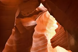 Images Dated 24th April 2009: Antelope Canyon - swirling Navajo sandstone