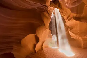 Antelope Canyon - swirling Navajo sandstone - Antelope Canyon Navajo Tribal Park - Arizona - USA