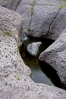 Boulders Prints: Aravaipa Canyon Wilderness - Boulders in creek - Located about 50 miles northeast of Tucson - Noted for its desert