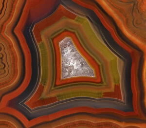Beautiful Gallery: Argentina. Close-up of Condor Agate stone