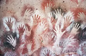 Hand Prints: ARGENTINA - Indian hand painting
