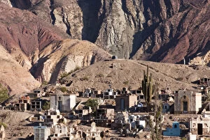 Images Dated 25th July 2011: Argentina, Jujuy, cemetery of the village