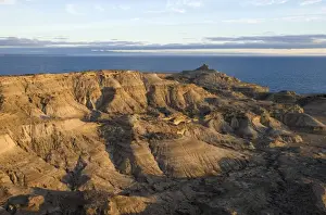 Layers Prints: Argentina, Patagonia: Punta Piramide on the Valdes Peninsula