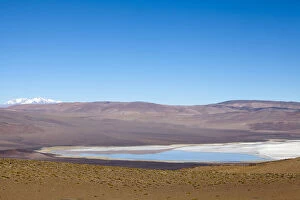 Argentina, Province Salta, salt lake in