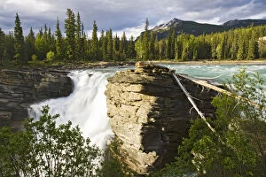 Athabasca Falls on the Athabasca River