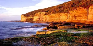 Headland Prints: Australia, New South Wales, South Coast Murramarang National Park, Depot Beach