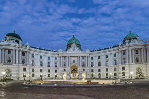 Austria, Vienna, Michaelerplaz, Hofburg