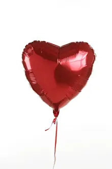 Valentine Prints: Balloon, heart shaped