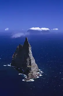 Balls Pyramid world's tallest sea stack, 562 metres, New South Wales, Australia JPF32736
