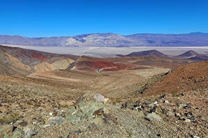 Barren landscape of Death Valley National Park