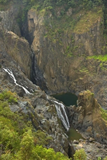 Images Dated 7th September 2008: Barron Falls and Gorge - impressive narrow gorge and Barron Falls